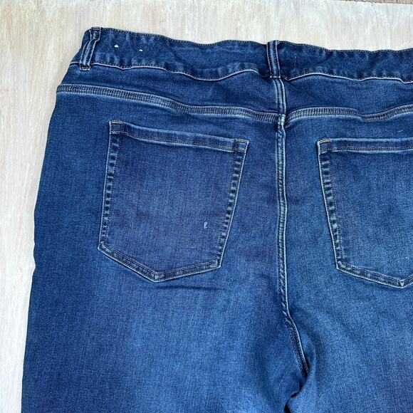 Lane Bryant Flex Magic Waistband Tighter Tummy High Rise Boot Jeans Plus 28 - Picture 16 of 16